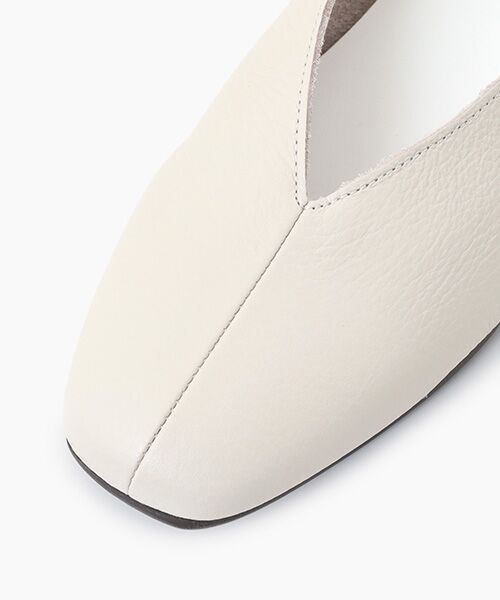 LOGEMENT DE CLAIRE / ロジュモンドクレール パンプス | Vカットフラットシューズ | 詳細6