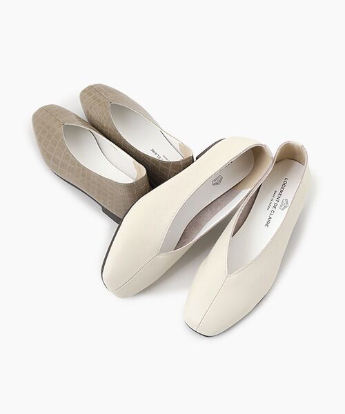 LOGEMENT DE CLAIRE / ロジュモンドクレール パンプス | Vカットフラットシューズ | 詳細7