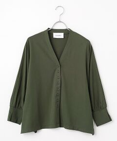 LOGEMENT DE CLAIRE / ロジュモンドクレール カーディガン・ボレロ | 【LOURMARIN】Vネックドルマンカーデ