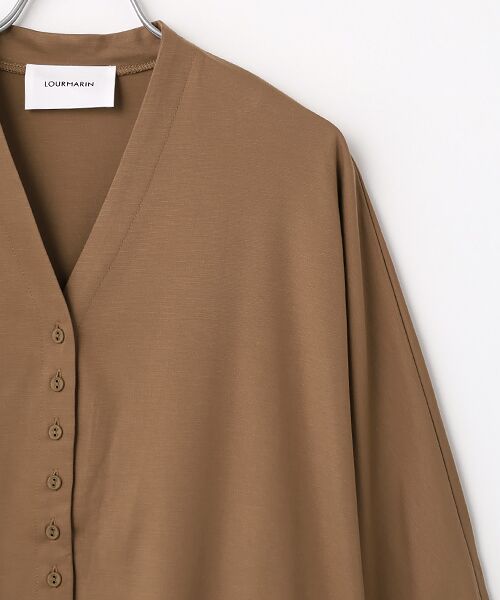 LOGEMENT DE CLAIRE / ロジュモンドクレール カーディガン・ボレロ | 【LOURMARIN】Vネックドルマンカーデ | 詳細2
