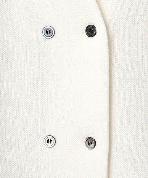 LOGEMENT DE CLAIRE / ロジュモンドクレール カーディガン・ボレロ | ダブル6分袖カーディガン | 詳細1