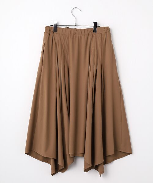 LOGEMENT DE CLAIRE / ロジュモンドクレール ロング・マキシ丈スカート | 【LOURMARIN】ハンカチーフヘムスカート | 詳細1