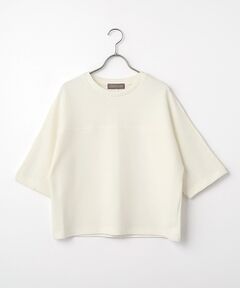 LOGEMENT DE CLAIRE / ロジュモンドクレール カットソー | 切り替え6分袖プルオーバー