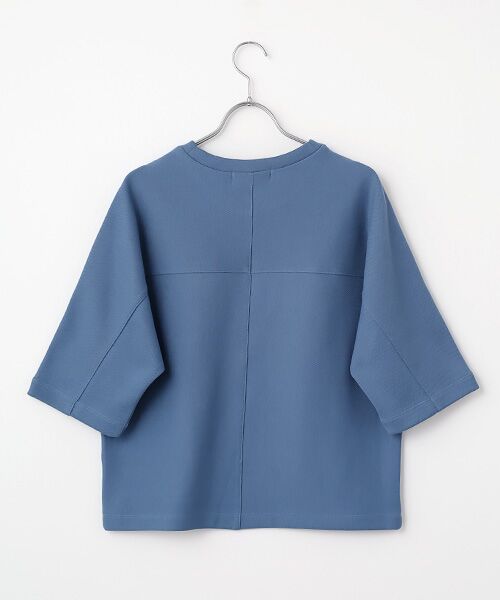 LOGEMENT DE CLAIRE / ロジュモンドクレール カットソー | 切り替え6分袖プルオーバー | 詳細2