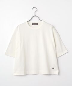 LOGEMENT DE CLAIRE / ロジュモンドクレール カットソー | 5分袖モックネックTシャツ