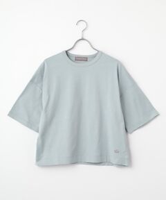 LOGEMENT DE CLAIRE / ロジュモンドクレール カットソー | 5分袖モックネックTシャツ