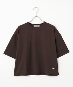 LOGEMENT DE CLAIRE / ロジュモンドクレール カットソー | 5分袖モックネックTシャツ