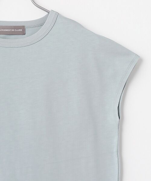 LOGEMENT DE CLAIRE / ロジュモンドクレール カットソー | フレンチスリーブTシャツ | 詳細4