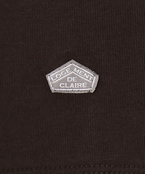 LOGEMENT DE CLAIRE / ロジュモンドクレール カットソー | フレンチスリーブTシャツ | 詳細7