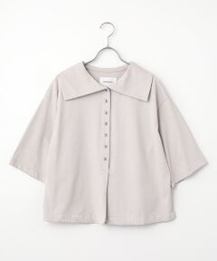 LOGEMENT DE CLAIRE / ロジュモンドクレール カットソー | 【LOURMARIN】ビックカラープルオーバー