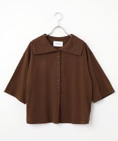 LOGEMENT DE CLAIRE / ロジュモンドクレール カットソー | 【LOURMARIN】ビックカラープルオーバー