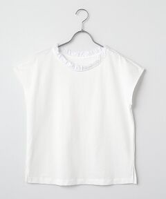 LOGEMENT DE CLAIRE / ロジュモンドクレール カットソー | 【LOURMARIN】フリル付きフレンチプルオーバー