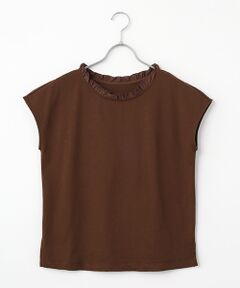 LOGEMENT DE CLAIRE / ロジュモンドクレール カットソー | 【LOURMARIN】フリル付きフレンチプルオーバー