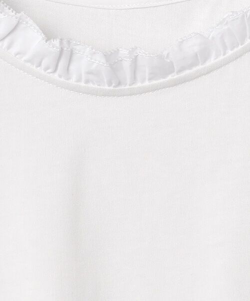 LOGEMENT DE CLAIRE / ロジュモンドクレール カットソー | 【LOURMARIN】フリル付きフレンチプルオーバー | 詳細1