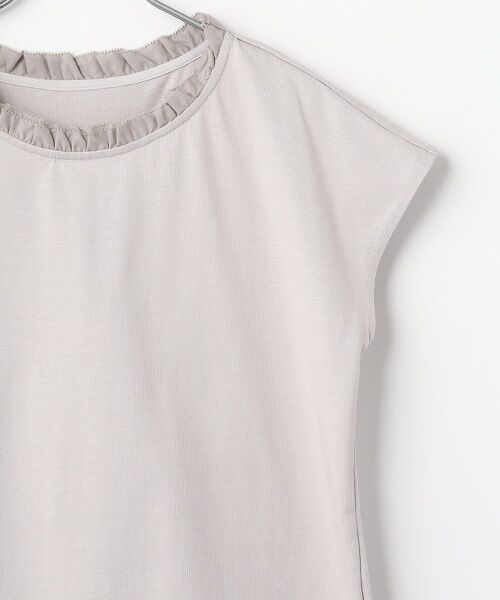 LOGEMENT DE CLAIRE / ロジュモンドクレール カットソー | 【LOURMARIN】フリル付きフレンチプルオーバー | 詳細3