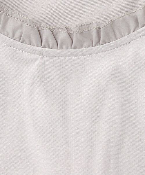 LOGEMENT DE CLAIRE / ロジュモンドクレール カットソー | 【LOURMARIN】フリル付きフレンチプルオーバー | 詳細5