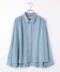 LOGEMENT DE CLAIRE / ロジュモンドクレール シャツ・ブラウス | 【レーヨンリネンボイルオーバーシャツ】