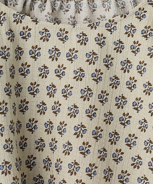 LOGEMENT DE CLAIRE / ロジュモンドクレール シャツ・ブラウス | 【アソートプリントランタンブラウス】 | 詳細1