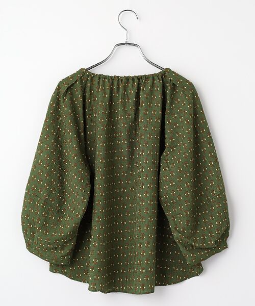 LOGEMENT DE CLAIRE / ロジュモンドクレール シャツ・ブラウス | 【アソートプリントランタンブラウス】 | 詳細2