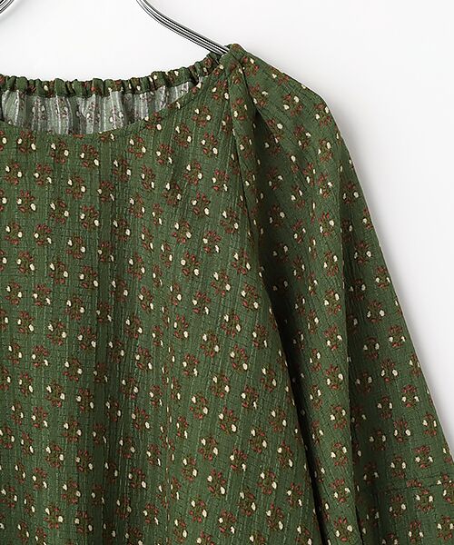 LOGEMENT DE CLAIRE / ロジュモンドクレール シャツ・ブラウス | 【アソートプリントランタンブラウス】 | 詳細3