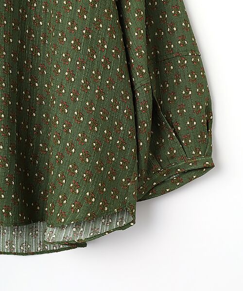 LOGEMENT DE CLAIRE / ロジュモンドクレール シャツ・ブラウス | 【アソートプリントランタンブラウス】 | 詳細4