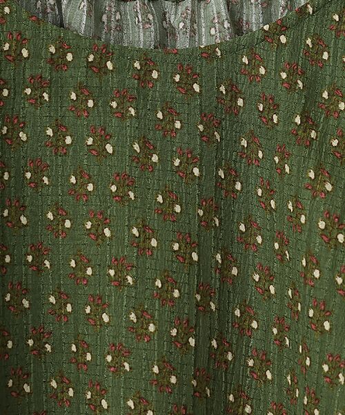 LOGEMENT DE CLAIRE / ロジュモンドクレール シャツ・ブラウス | 【アソートプリントランタンブラウス】 | 詳細5