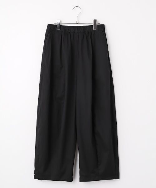LOGEMENT DE CLAIRE / ロジュモンドクレール その他パンツ | 【CNライトツイルコクーンパンツ】（ブラック）