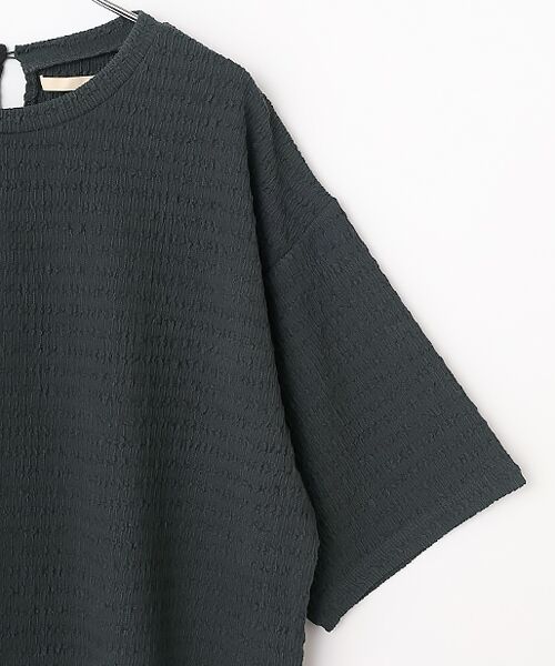 LOGEMENT DE CLAIRE / ロジュモンドクレール カットソー | 【ふくれ地柄ドルマンカットプルオーバー】 | 詳細4