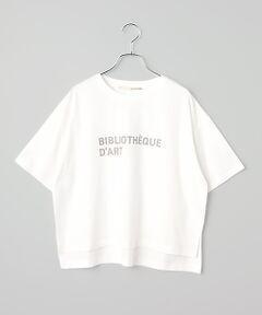 LOGEMENT DE CLAIRE / ロジュモンドクレール カットソー | 【コットンロゴプリントtシャツ】