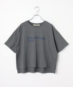 LOGEMENT DE CLAIRE / ロジュモンドクレール カットソー | 【コットンロゴプリントtシャツ】