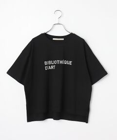 LOGEMENT DE CLAIRE / ロジュモンドクレール カットソー | 【コットンロゴプリントtシャツ】