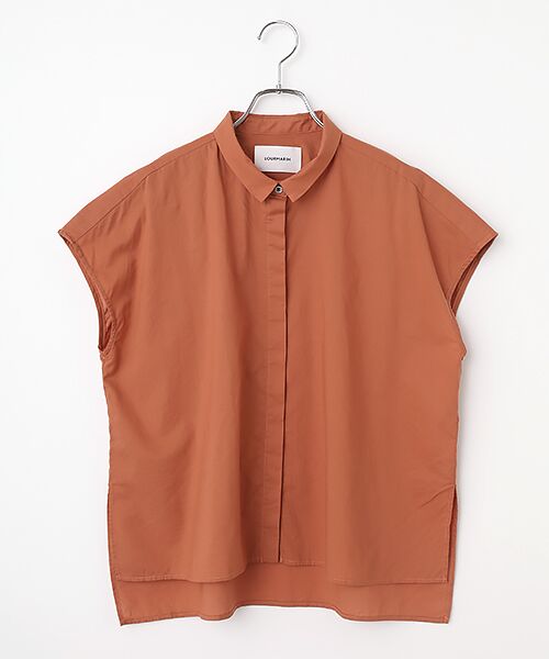 LOGEMENT DE CLAIRE / ロジュモンドクレール シャツ・ブラウス | 【LOURMARIN】シャツカラーフレンチブラウス（オレンジ）