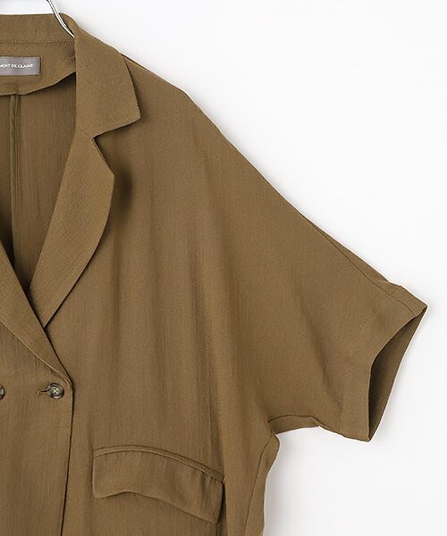 LOGEMENT DE CLAIRE / ロジュモンドクレール その他アウター | ドルマンジャケット | 詳細3