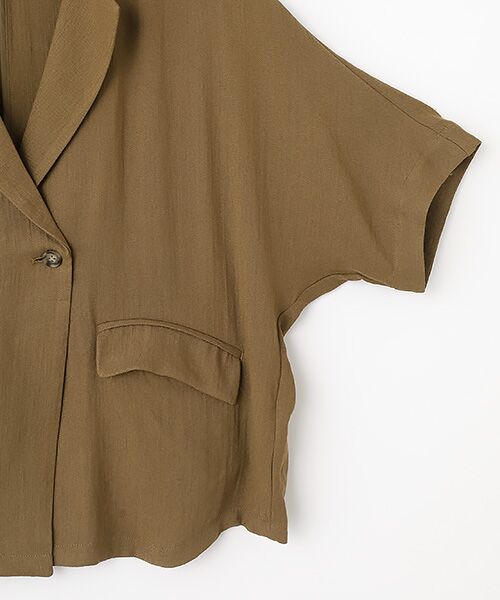 LOGEMENT DE CLAIRE / ロジュモンドクレール その他アウター | ドルマンジャケット | 詳細4