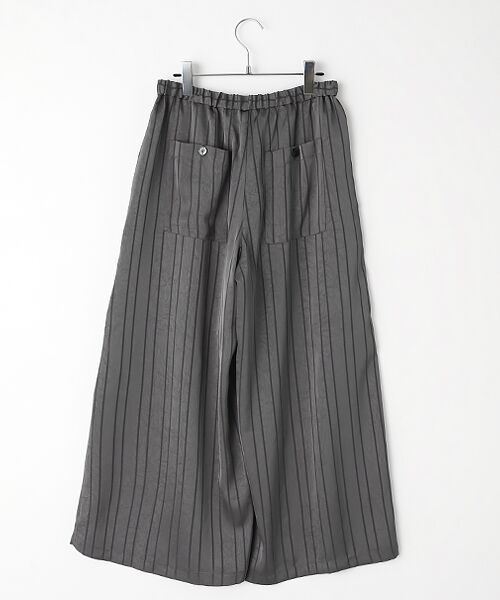 LOGEMENT DE CLAIRE / ロジュモンドクレール その他パンツ | タックイージーパンツ | 詳細3