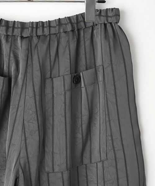 LOGEMENT DE CLAIRE / ロジュモンドクレール その他パンツ | タックイージーパンツ | 詳細6