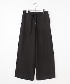 LOGEMENT DE CLAIRE / ロジュモンドクレール その他パンツ | イージーセミワイドパンツ