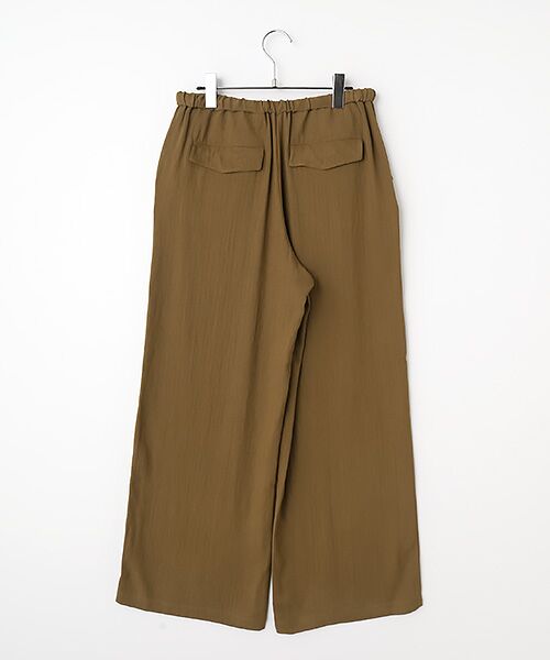 LOGEMENT DE CLAIRE / ロジュモンドクレール その他パンツ | イージーセミワイドパンツ | 詳細1