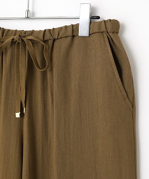 LOGEMENT DE CLAIRE / ロジュモンドクレール その他パンツ | イージーセミワイドパンツ | 詳細2