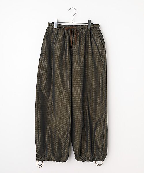 LOGEMENT DE CLAIRE / ロジュモンドクレール その他パンツ | 【LOURMARIN】メモリータフタドロストパンツ | 詳細9