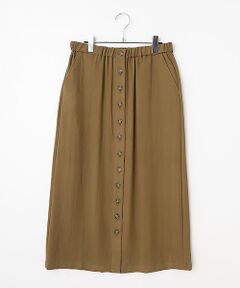 LOGEMENT DE CLAIRE / ロジュモンドクレール ロング・マキシ丈スカート | 釦ナロースカート