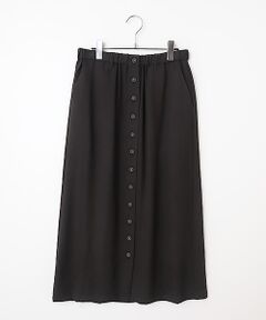 LOGEMENT DE CLAIRE / ロジュモンドクレール ロング・マキシ丈スカート | 釦ナロースカート