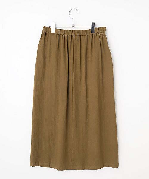 LOGEMENT DE CLAIRE / ロジュモンドクレール ロング・マキシ丈スカート | 釦ナロースカート | 詳細1