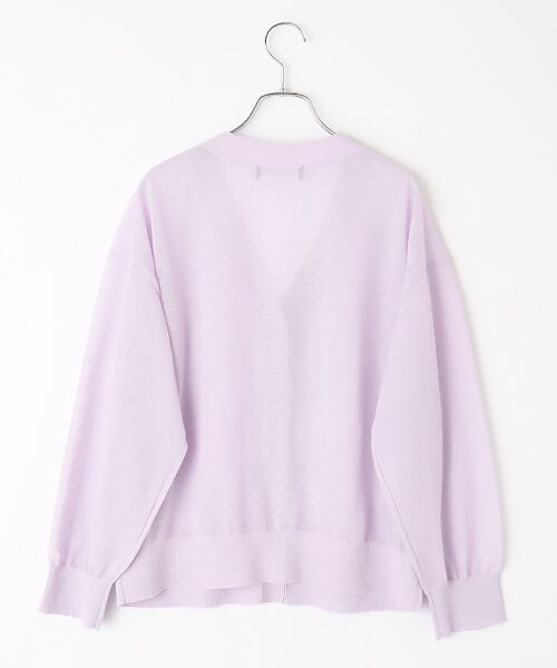 LOGEMENT DE CLAIRE / ロジュモンドクレール カーディガン・ボレロ | Vネックカーディガン | 詳細1