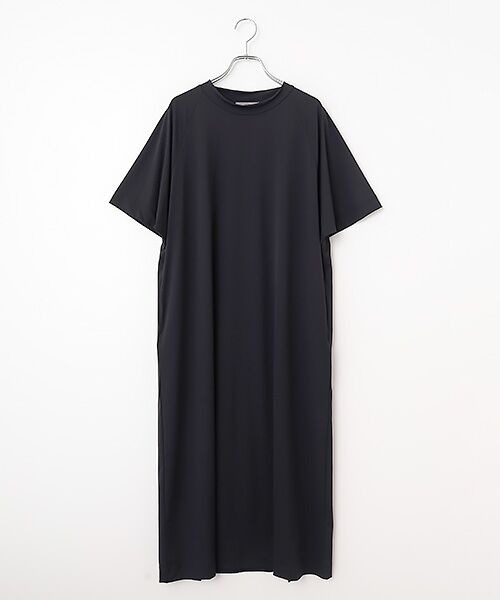 LOGEMENT DE CLAIRE / ロジュモンドクレール ロング・マキシ丈ワンピース | 【Allease/オールイーズ】ドルマンワンピース（ブラック）