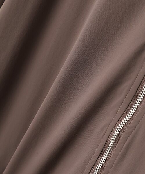 LOGEMENT DE CLAIRE / ロジュモンドクレール ブルゾン | 【Allease/オールイーズ】ハーフスリーブジップ | 詳細2