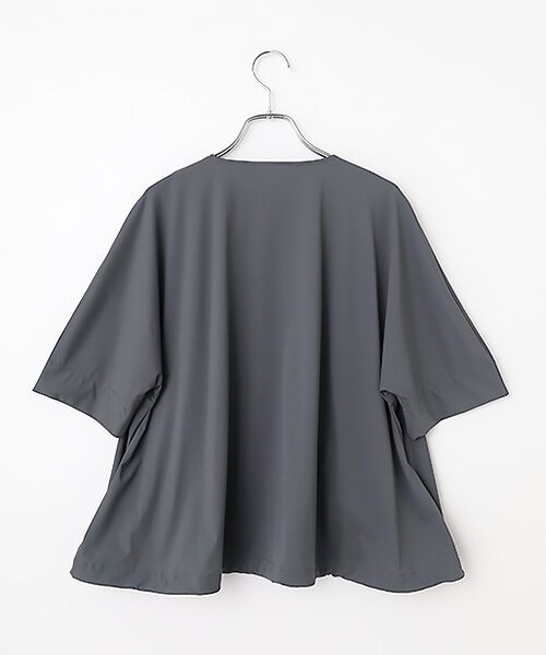 LOGEMENT DE CLAIRE / ロジュモンドクレール ブルゾン | 【Allease/オールイーズ】ハーフスリーブジップ | 詳細3