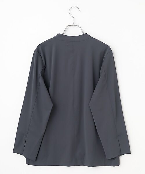LOGEMENT DE CLAIRE / ロジュモンドクレール ノーカラージャケット | 【Allease/オールイーズ】ノーカラージャケット | 詳細1