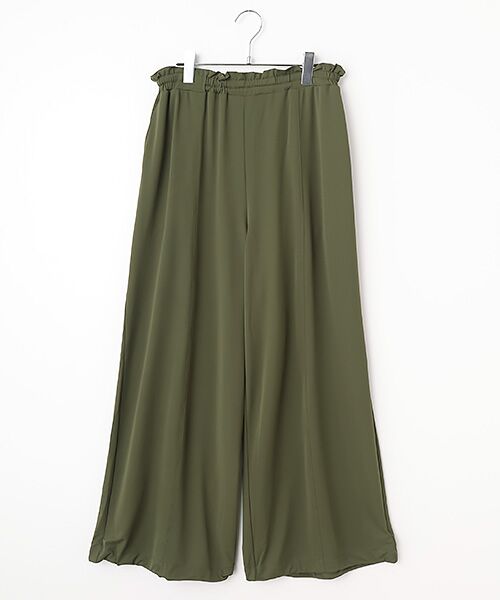 LOGEMENT DE CLAIRE / ロジュモンドクレール その他パンツ | 【Allease/オールイーズ】イージーボリュームパンツ（カーキ）