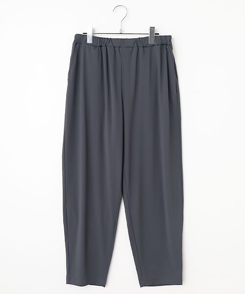 LOGEMENT DE CLAIRE / ロジュモンドクレール その他パンツ | 【Allease/オールイーズ】テーパードイージーパンツ（チャコールグレー）